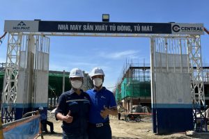 CẬP NHẬT TIẾN ĐỘ  NHÀ MÁY TỦ ĐÔNG, TỦ MÁT HÒA PHÁT