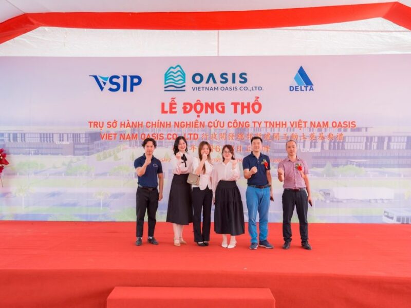 Kết nối nhà máy Công Ty TNHH Việt Nam OASIS - Hải Phòng